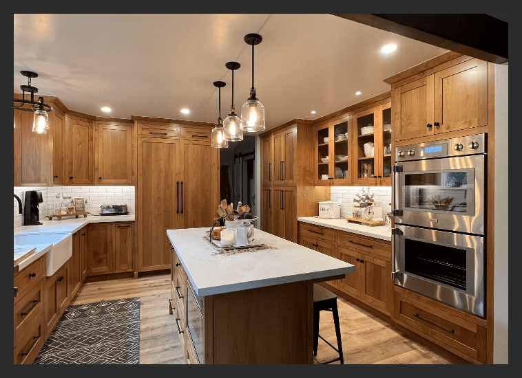 The kitchen is the heart of the home.